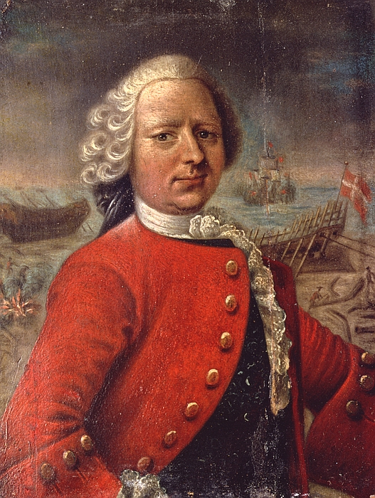 Andreas Bjørn. Maleri i Det Nationalhistoriske Museum på Frederiksborg. 