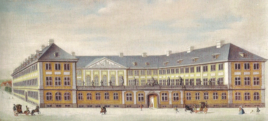 Prinsens Palæ - Rach og Eegberg - 1757 RES