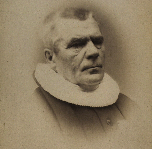 Peter Rørdam - Foto af Charles Anton Jensen (Det Kgl. Bibliotek)
