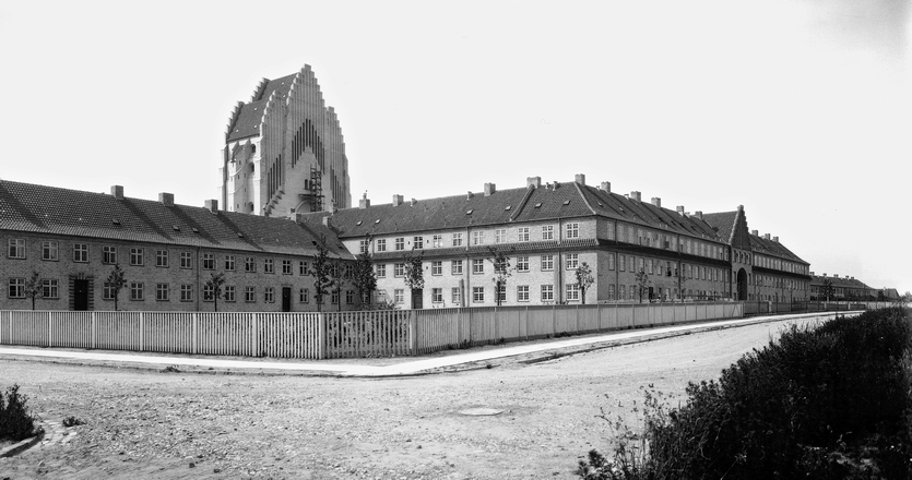 På Bjerget. Foto af Peter Elfelt 1926. (Københavns Museum)