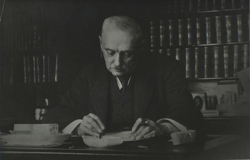 Carl Valeur. Foto 1941 (Det Kgl. Bibliotek).