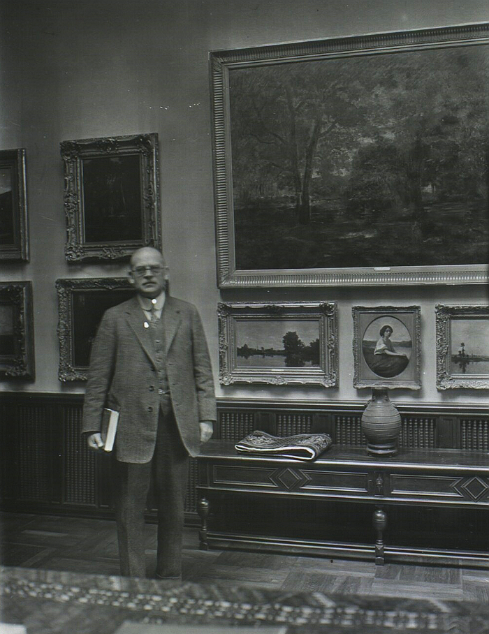 Wilhelm Hansen. Foto af Holger Damgaard (Det Kgl. Bibliotek).