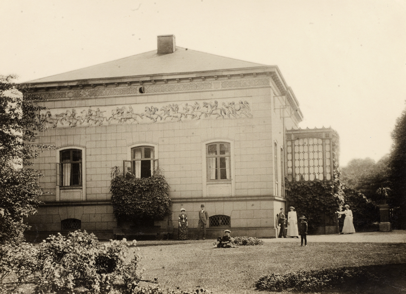 Villa Tuborg. Foto 1890 (Københavns Museum).